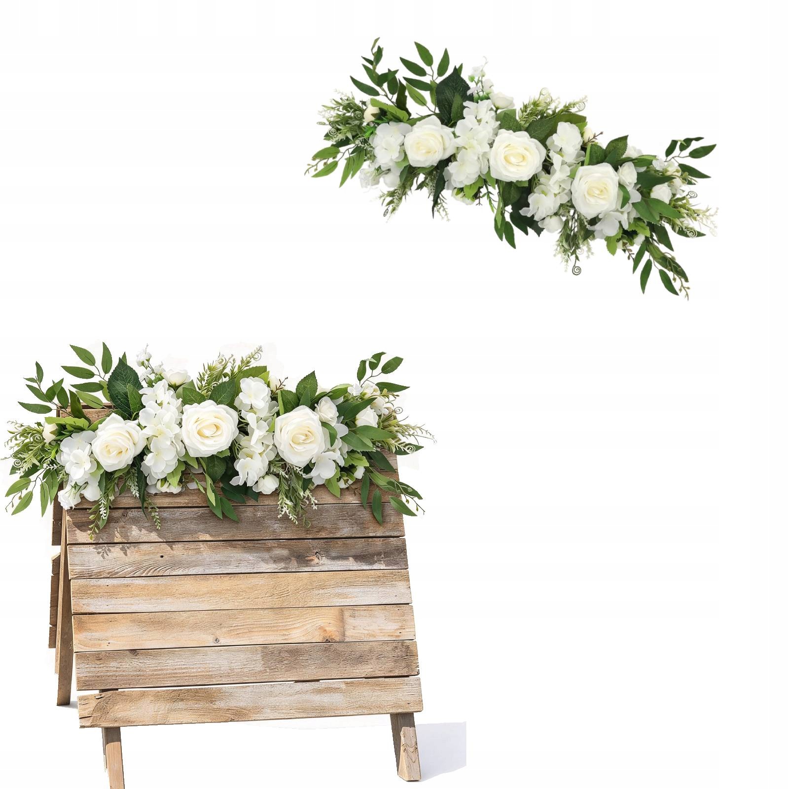 Girlanda S Růžemi Dekorace Na Svatba Přijímání 65 CM