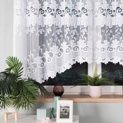 Firanka gotowa Kasjana wys.160x320cm 007003 firany Rodzaj Firana pojedyncza