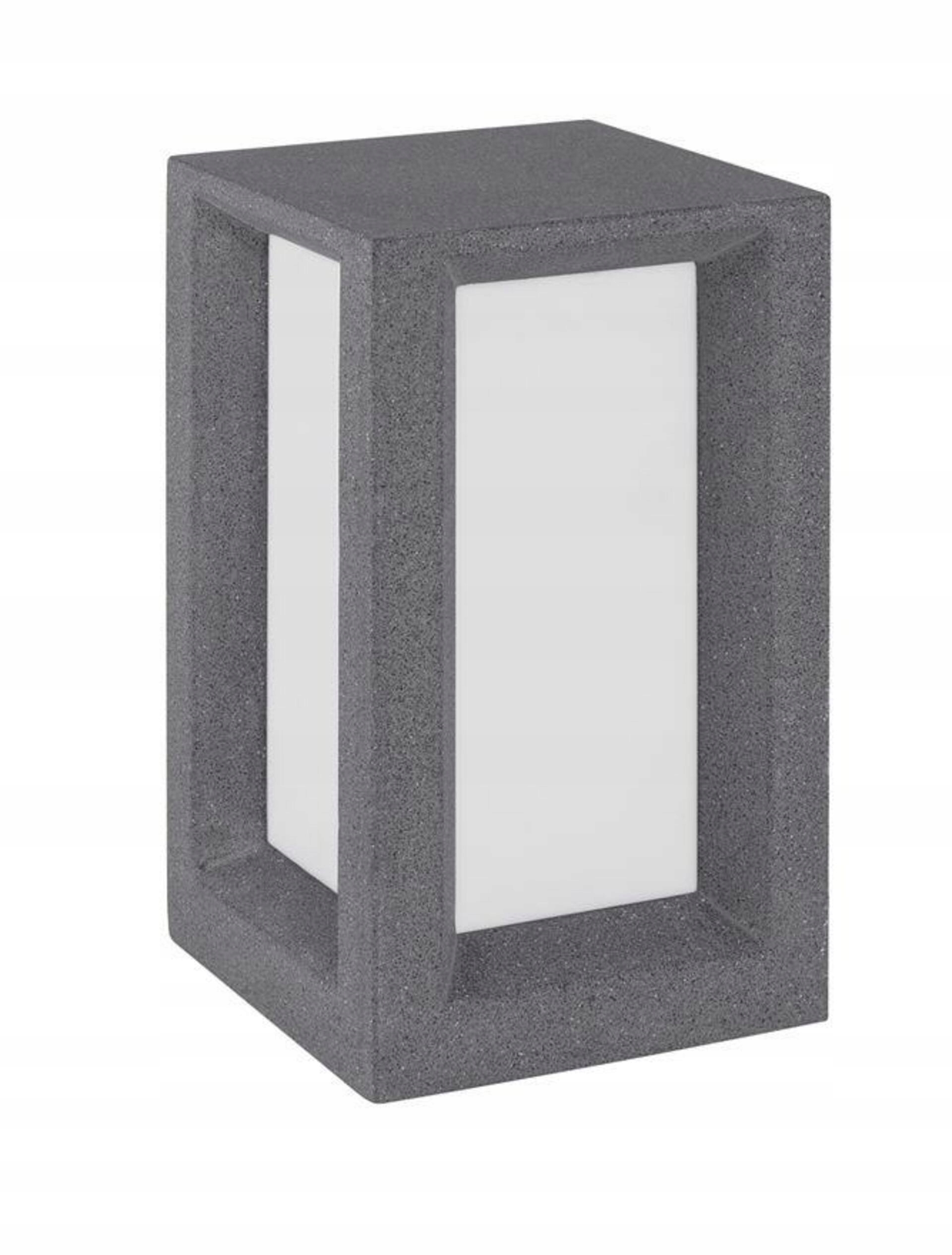 Vonkajšie stĺpikové svietidlo Nova Luce Castro E27 IP65 sivé 350mm