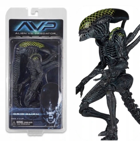 Obcy AVP Alien Grid Xenomorph NetHead 21cm z PL