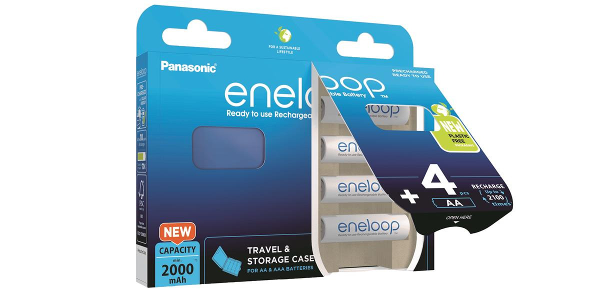 

Akumulatorki Aa 2000 mAh Panasonic Eneloop