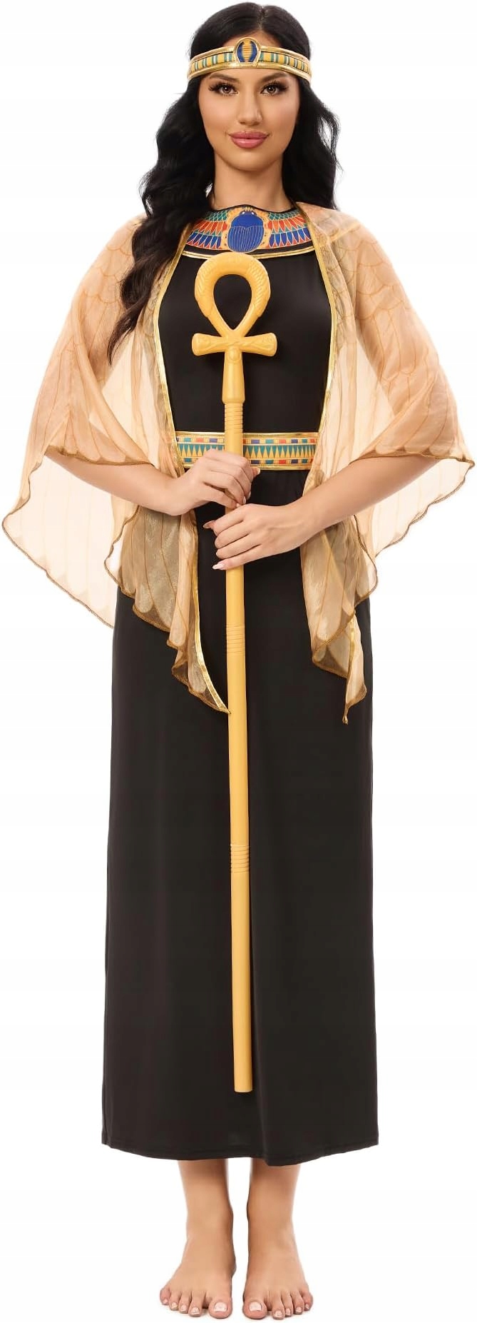 Kostým Kleopatra Dámský kostým Egyptský kostým Egyptská princezna L