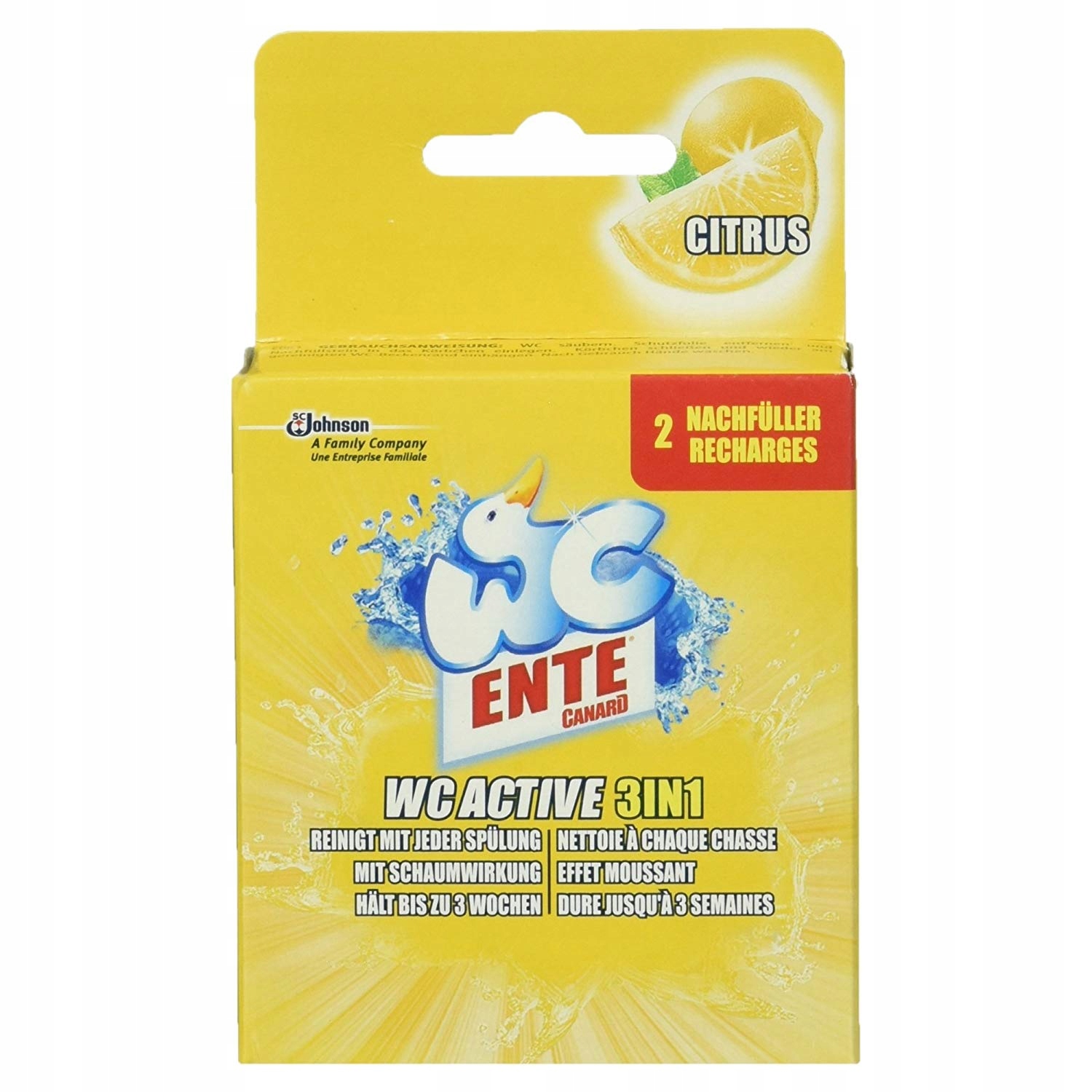 

Ente Citrus Zawieszka do Wc Toalety 3w1 2SZT De