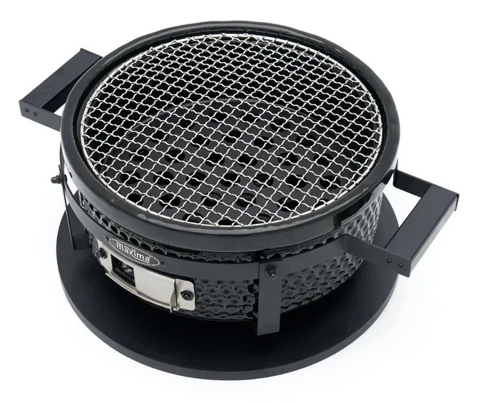 Grill ceramiczny stołowy ogrodowy węglowy Kamado 36 cm Maxima 09378035
