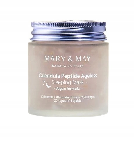 Mary&May Maska na noc s měsíčkem a peptidy proti stárnutí 110g