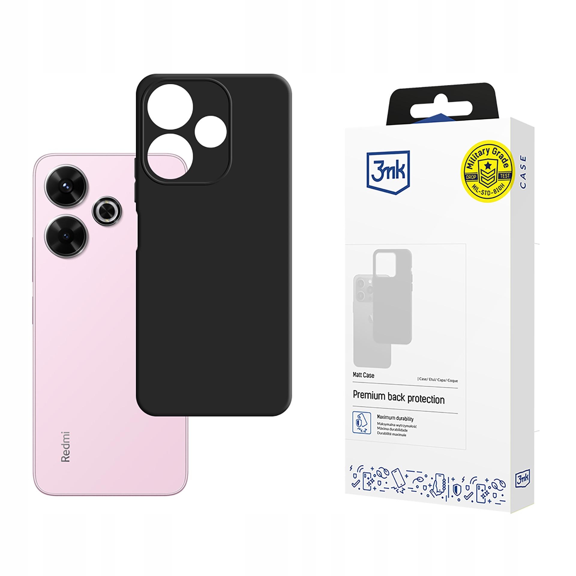 Redmi Note 13R 5G/Redmi 13 4G 3mk Matt Case
