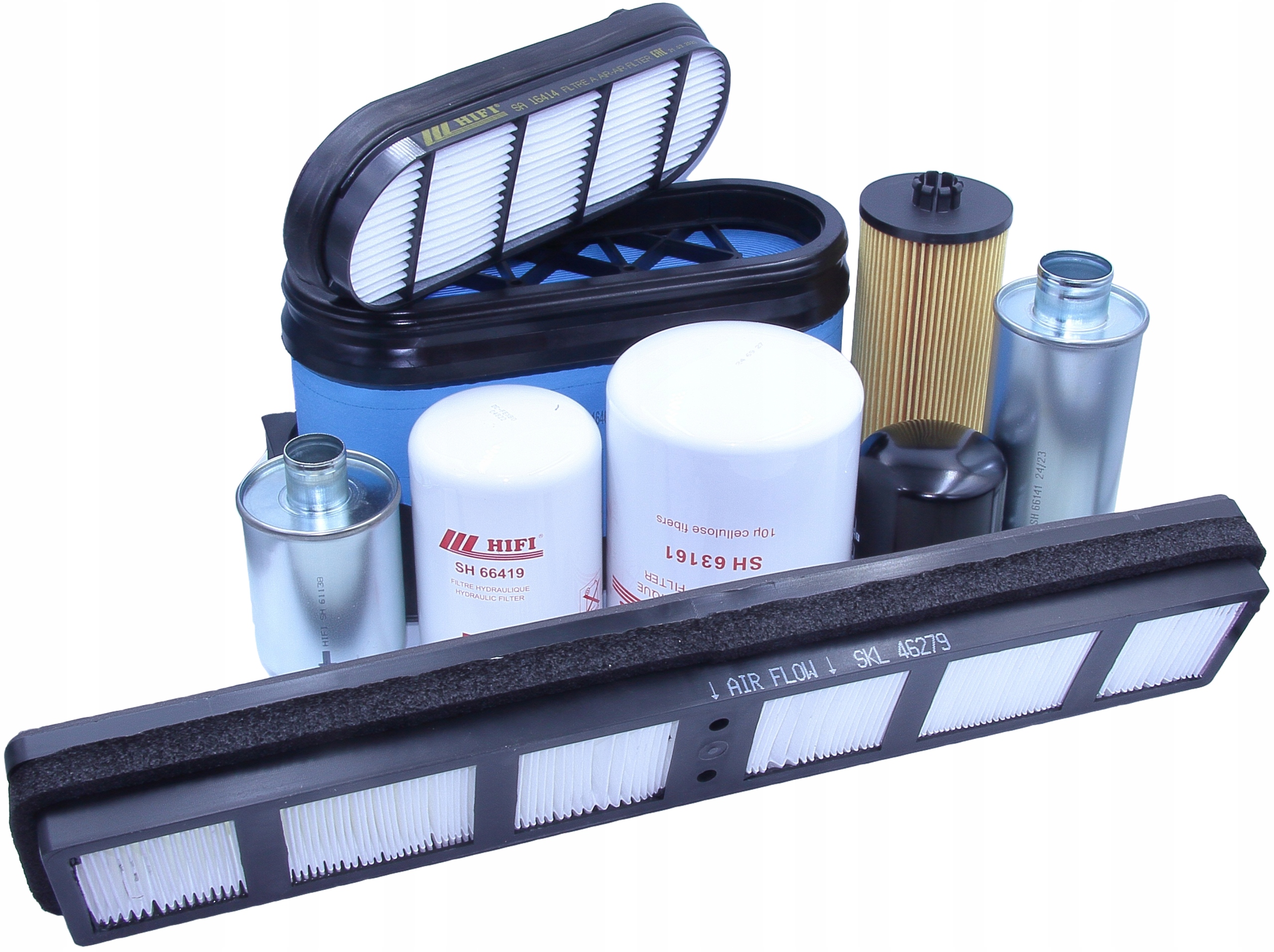 Filtry Deutz 90 Agrotron K, K90, Deutz-fahr sada.