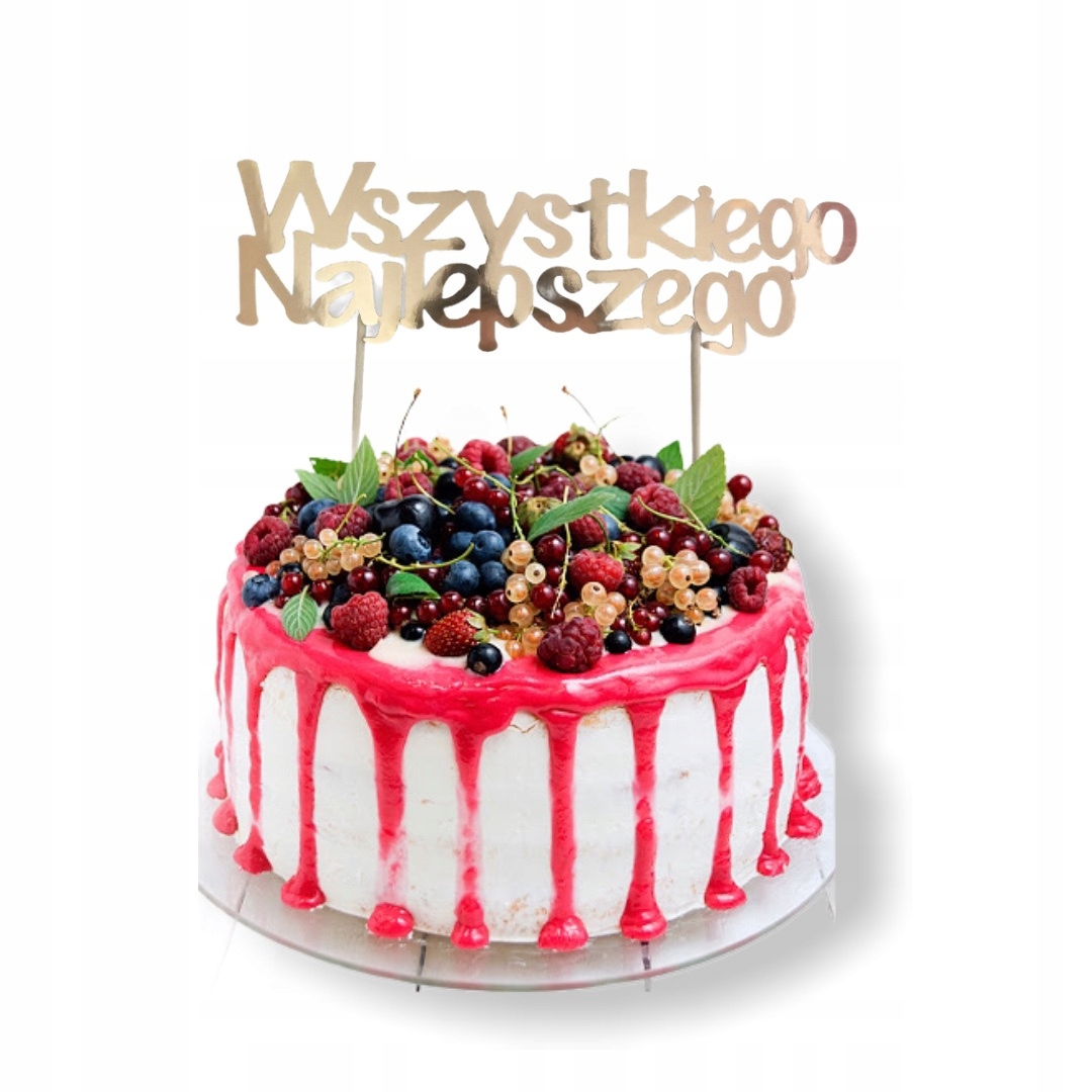 

Topper wszystkiego najlpeszego Na Tort Zloty