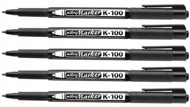 

Marker Foliopis Pisak Metal Szkło Kamet K-100 x 5