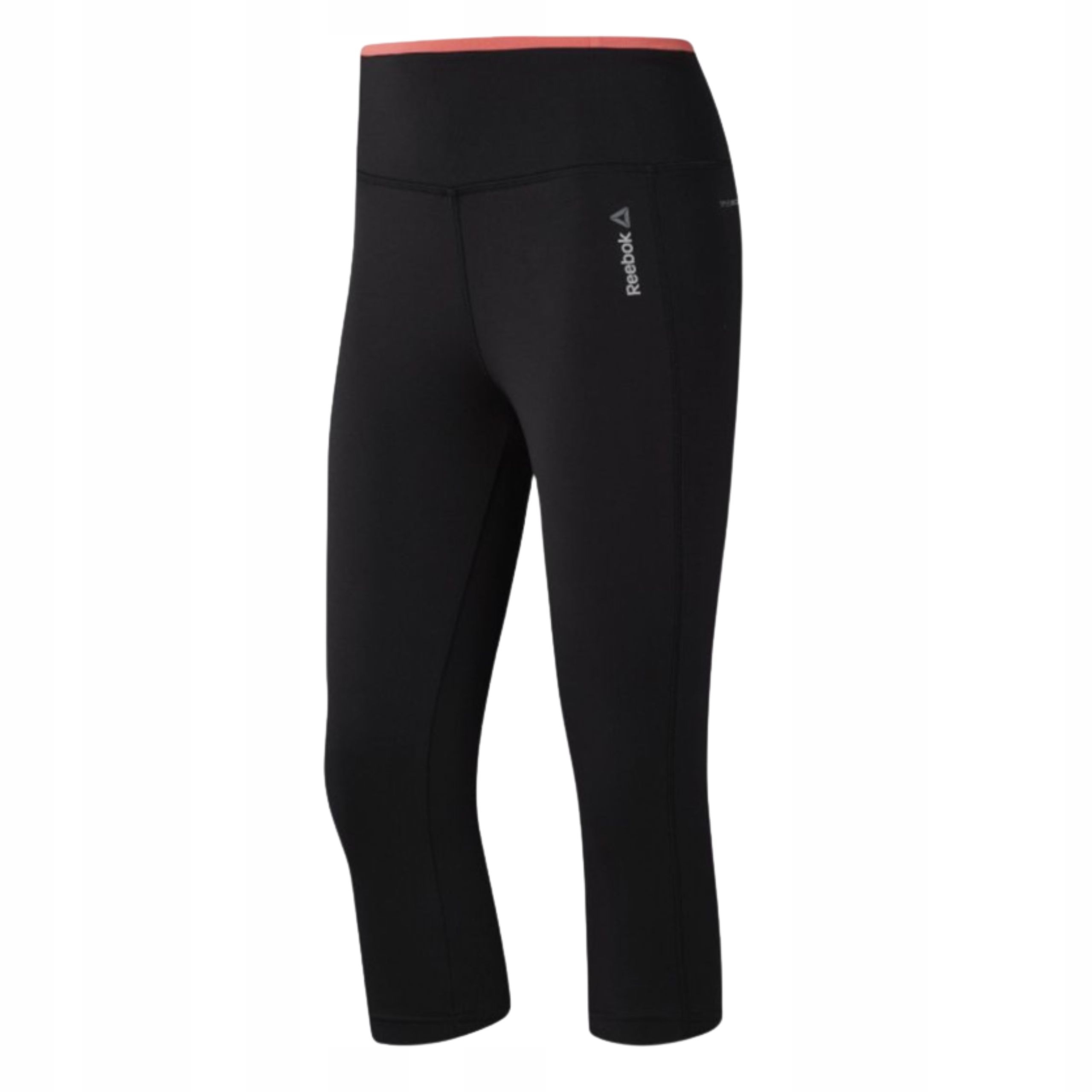 Damskie legginsy treningowe 3/4 Reebok Wor Pp Capri Xxs