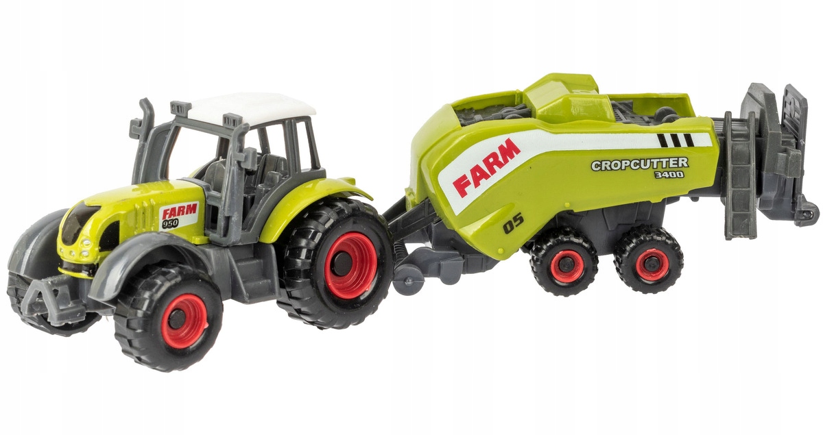 Ciągnik Traktor x 2 MASZYNY ROLNICZE Kombajn EAN (GTIN) 5902444059857