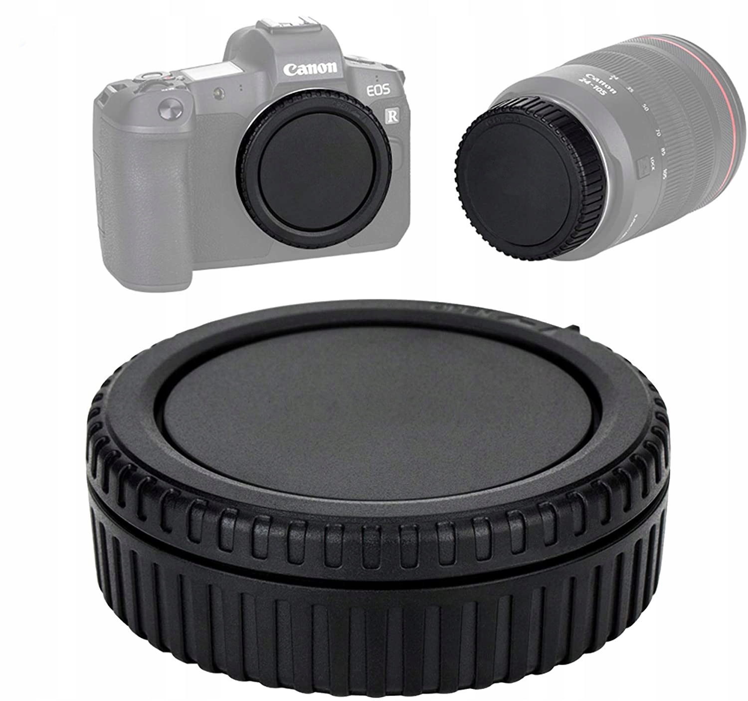 DEKIEL BODY + OBIEKTYWU do CANON EOS R RP Ra R5 R6 R7 R8 R10 R50 R100