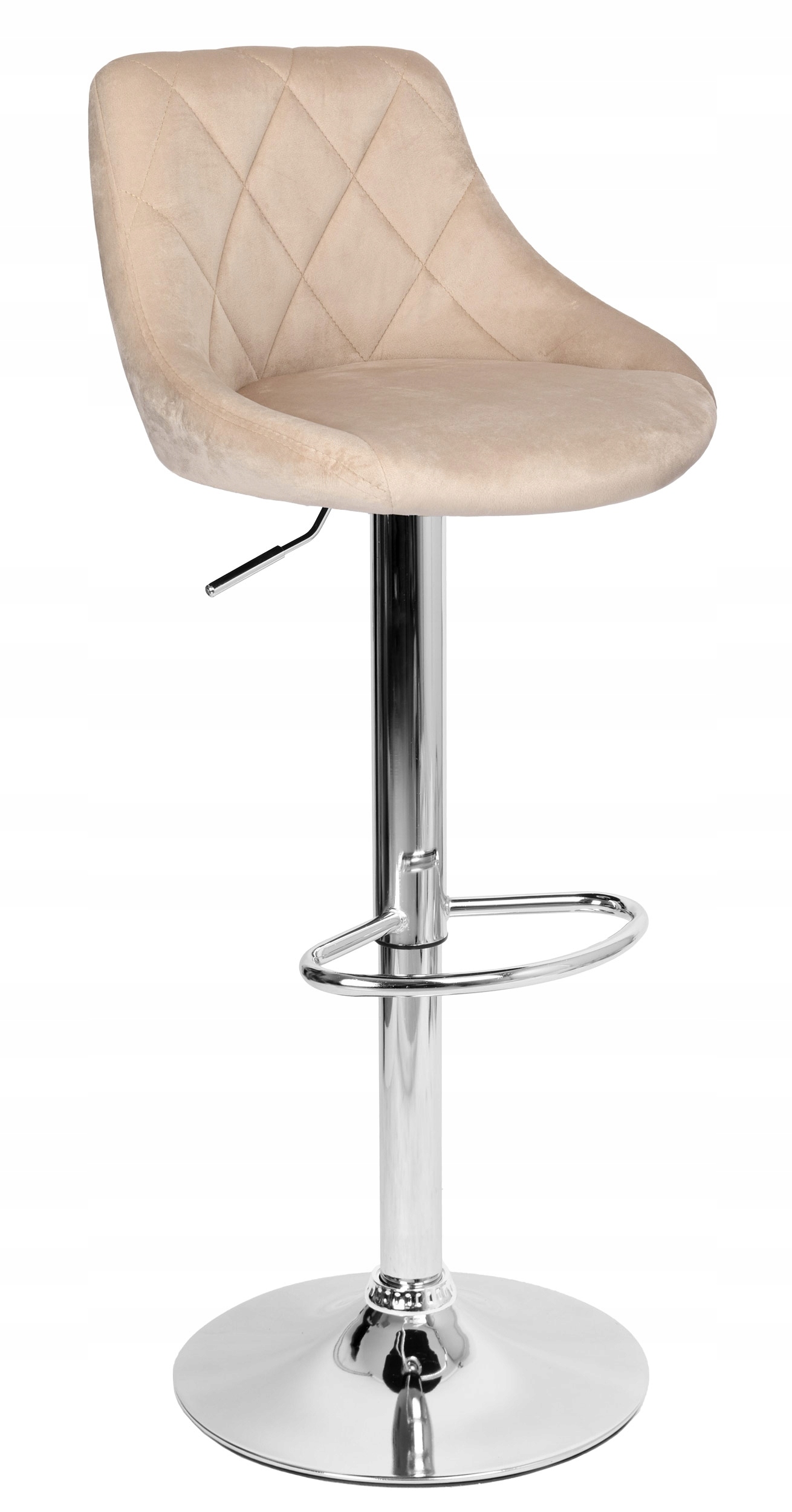 Barová Židle Velurová Prošívaná Otočná Nastavitelná Barová Židle Do Jídelny A Ostrova