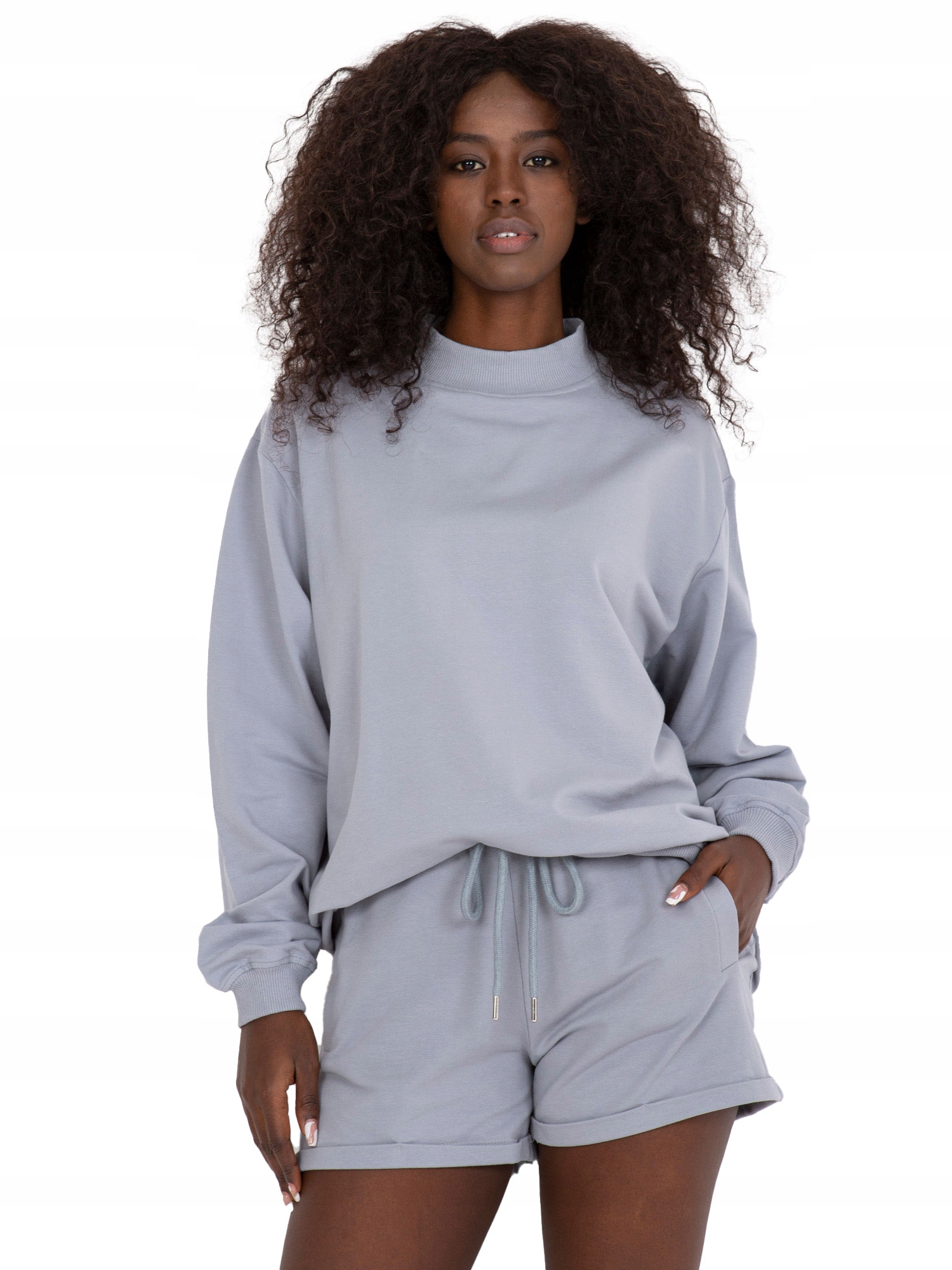 

Dresowe Szorty damskie basic spodenki - XL
