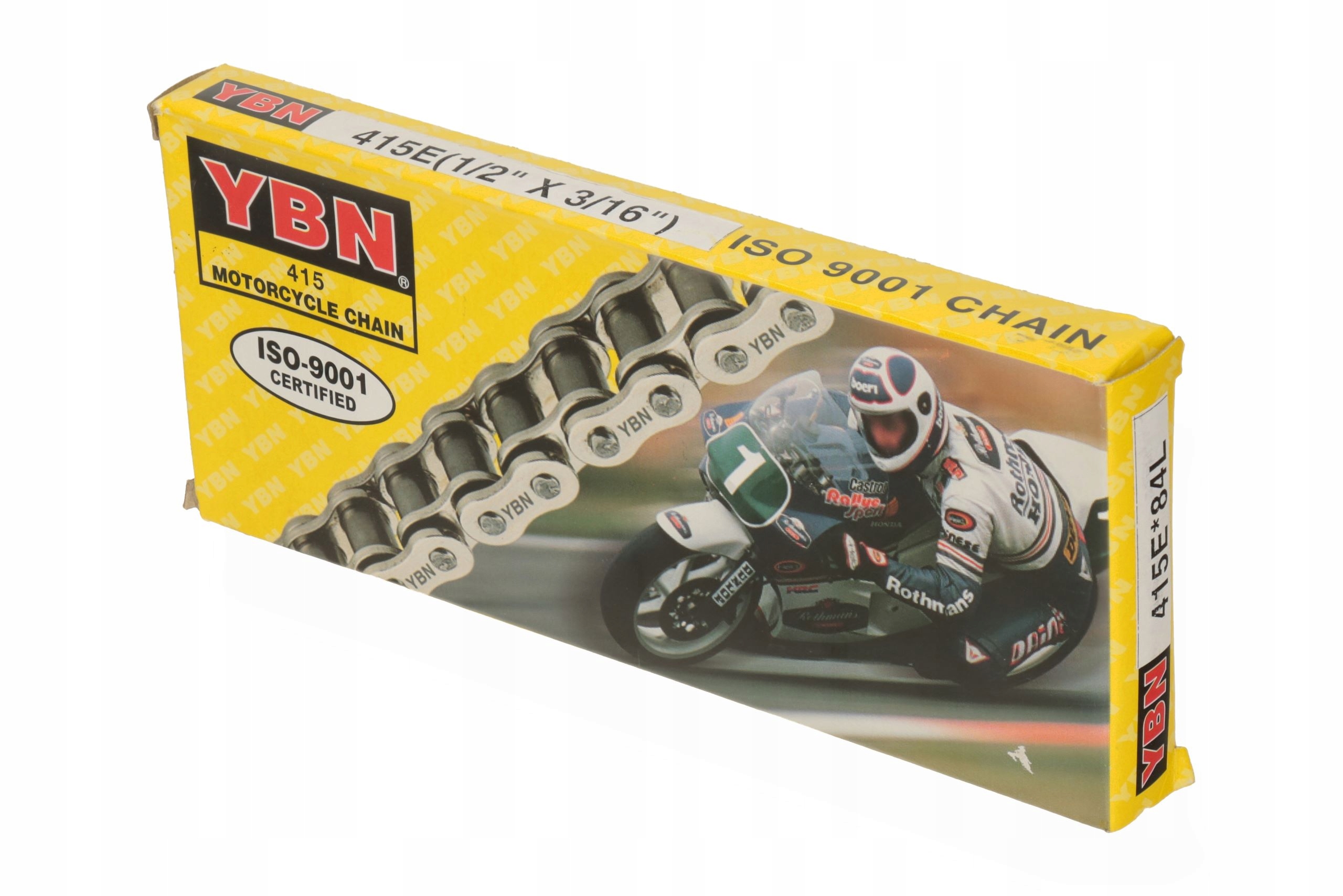 Łańcuch napędowy YBN 415H 110 ogniw Romet Komar 50