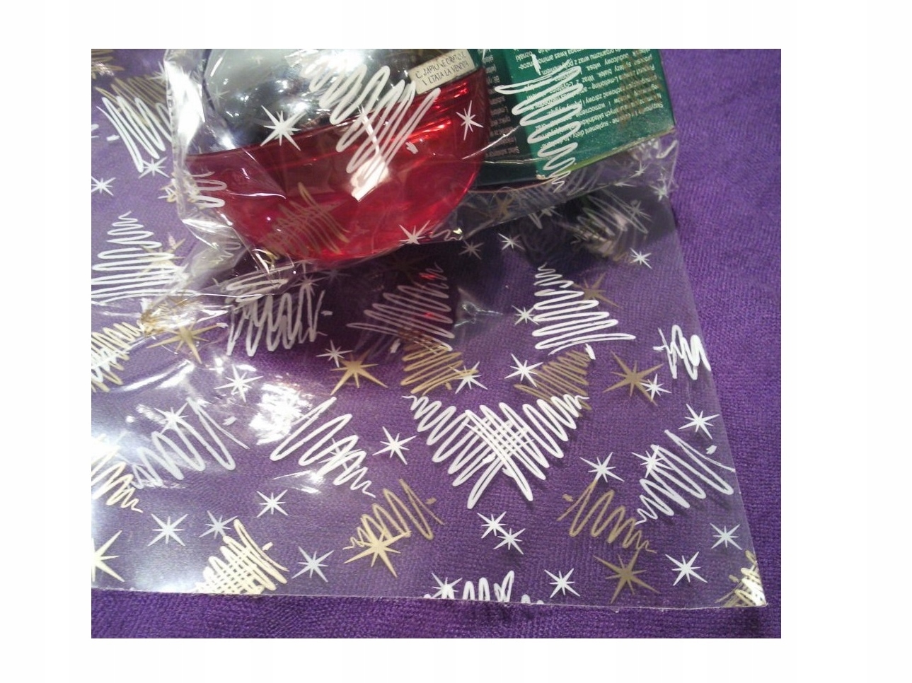 Woreczki foliowe na słodkości paczki świąteczne z upominkami 17x35 100 szt Długość (cm) 35 cm