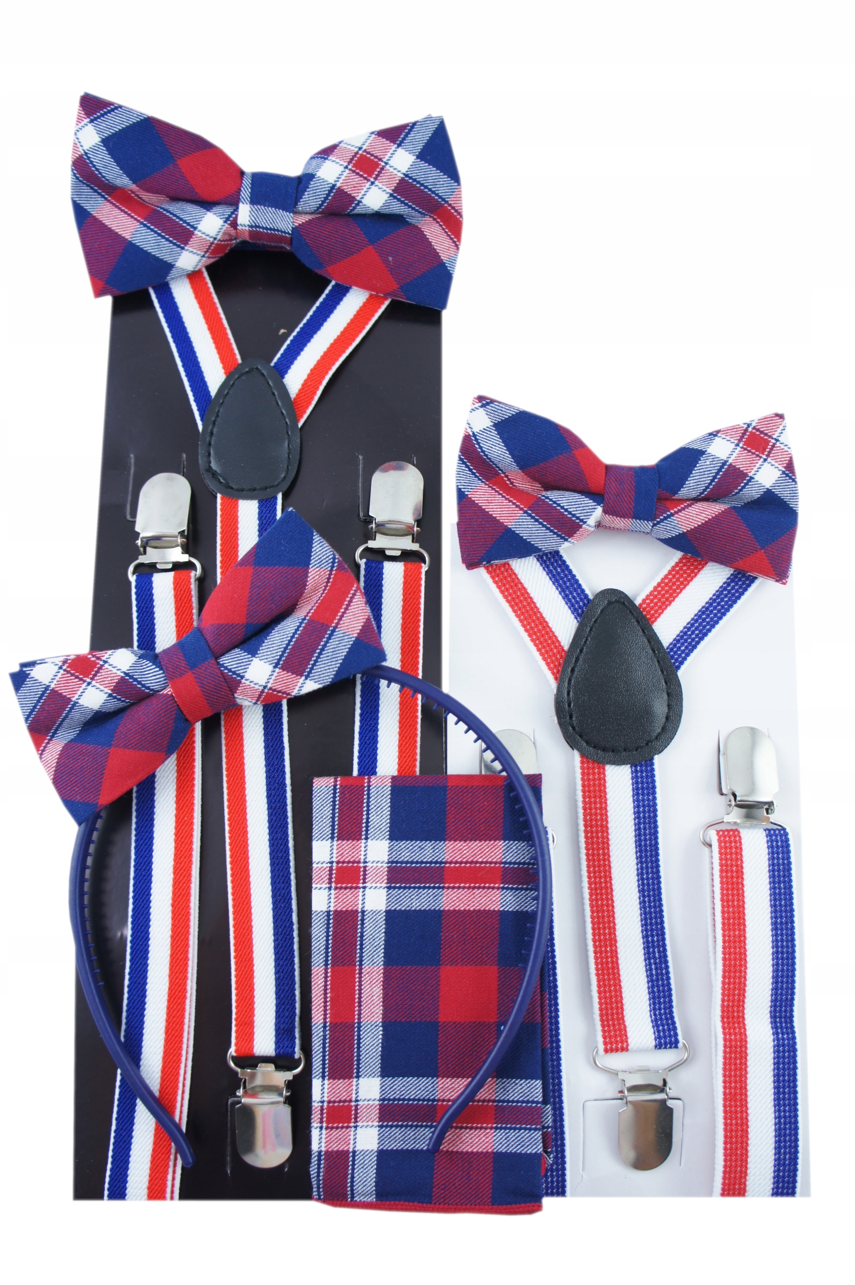 Szelki w paski dla chłopca dziecka regulowane Marka Inna marka