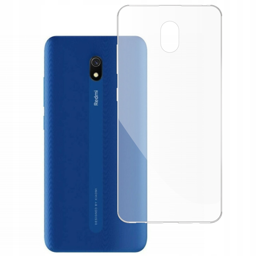 

Etui do Xiaomi Redmi 8A gumowe Slim Clear View