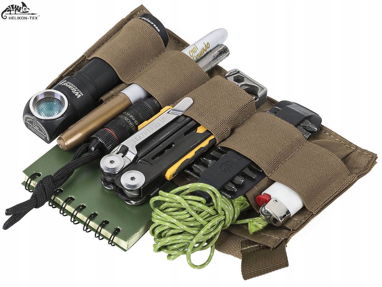 SASZETKA NERKA MĘSKA BIODROWA BANDICOOT HELIKON TURYSTYCZNA COYOTE Model Bandicoot