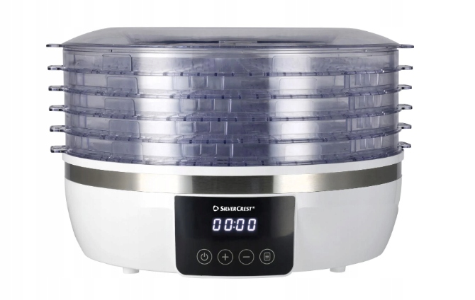 Silvercrest Sda 370 B1 Velká digitální sušička na maso pro houby a ryby