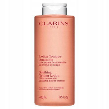 Clarins Soothing Toning Lotion tonik oczyszczająco-łagodzący 400 ml