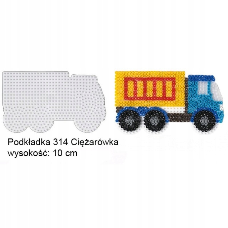 

Hama MIDI 314 Podkładki Do Koralików Ciężarówka