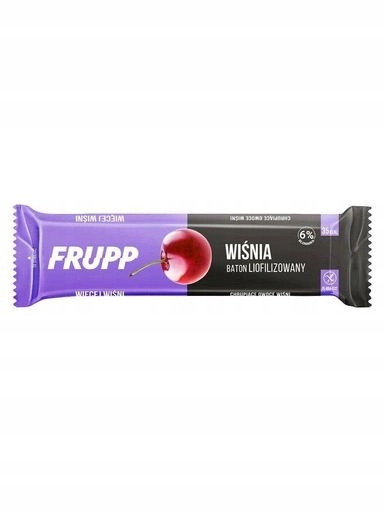 Levně 9 x Frupp Tyčinka třešňová bezlepková 10 g