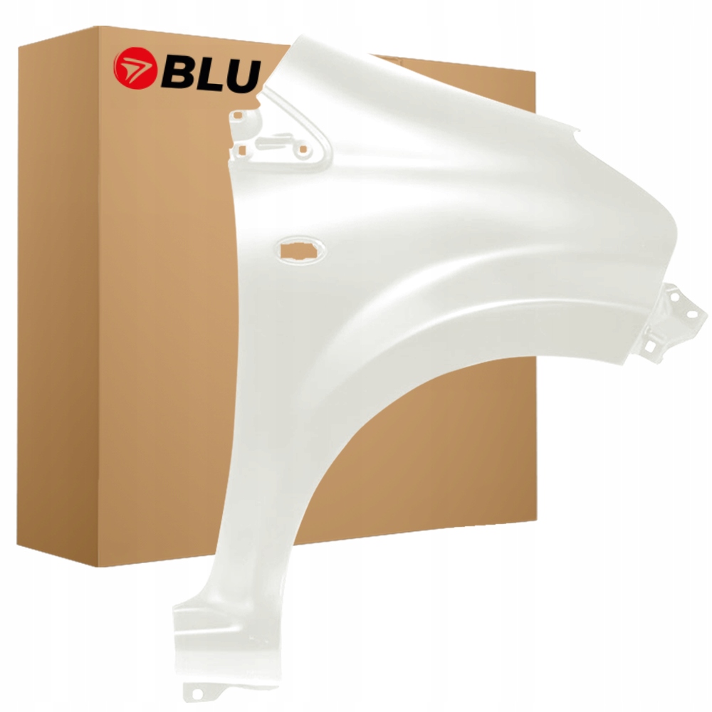 Blu Blatník Toyota Aygo I 068 pravý bílý 05-14 přední pozink PolarWeiss