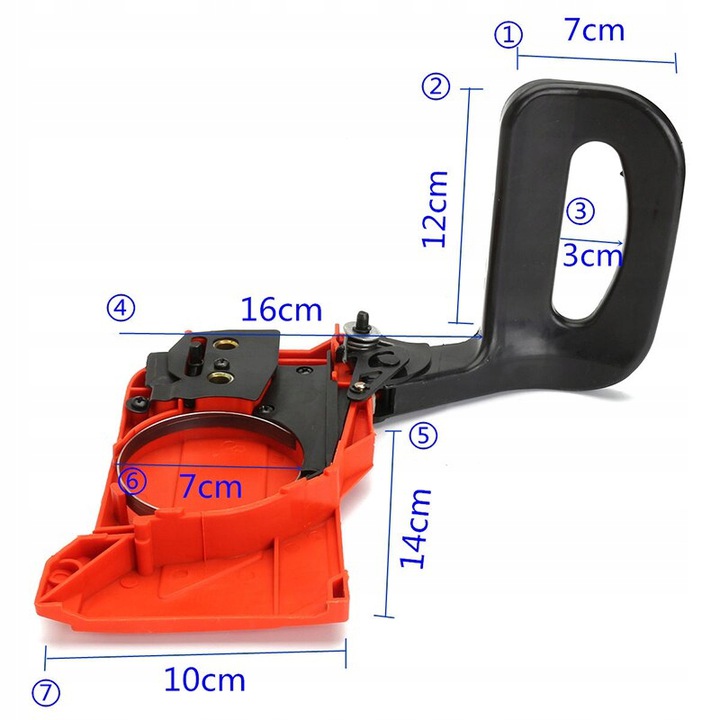 HAMULEC OSŁONA SPRZĘGŁA DO PIŁY SPALINOWEJ PILARKI PIŁ SPALINOWYCH Marka inna