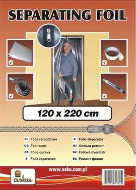 

Drzwi Przeciwpyłowe Foliowe na Zamek 120 x 220 cm