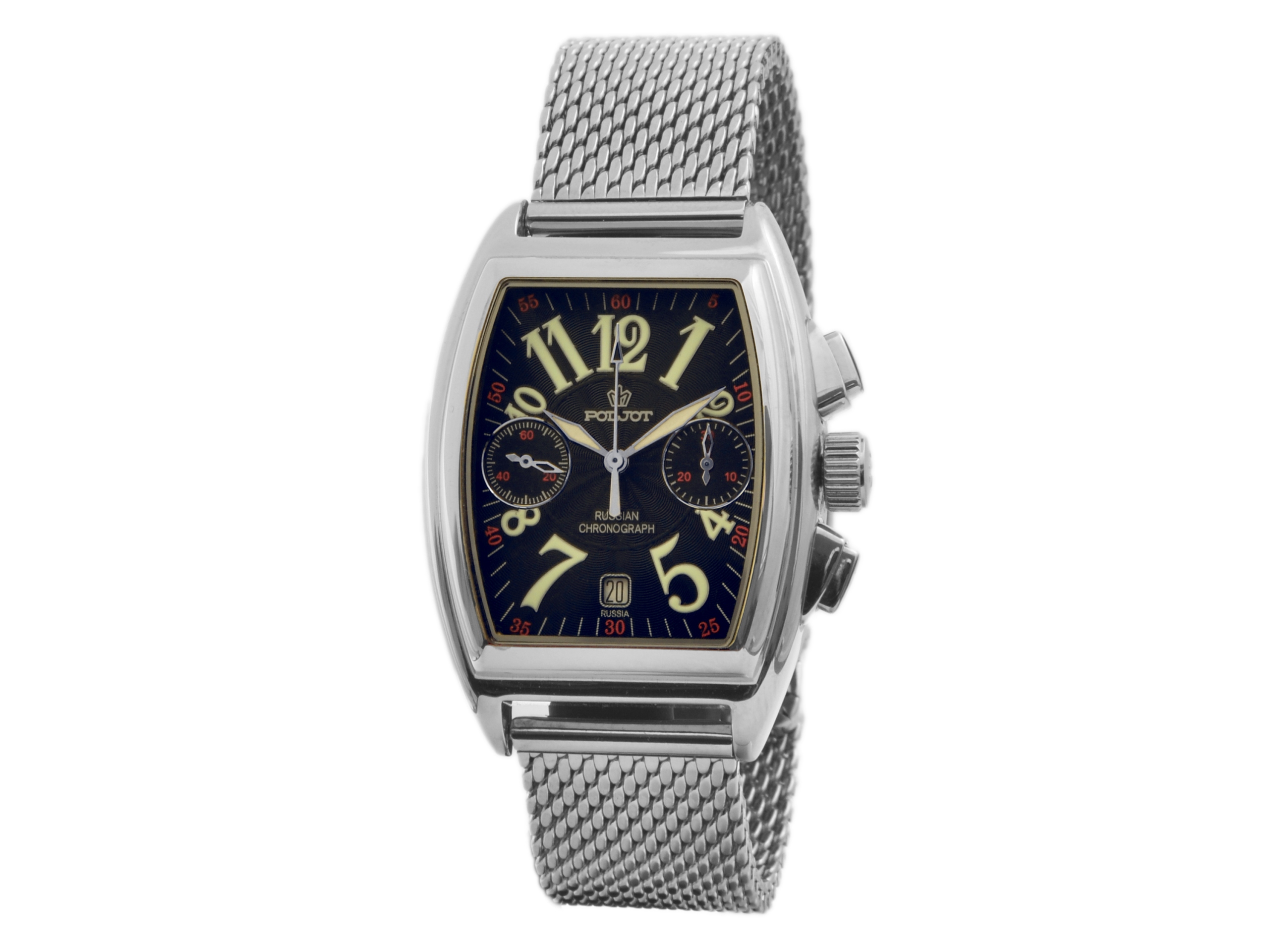 Pánské Hodinky Poljot Chronograph 3133 Tonneau Limited