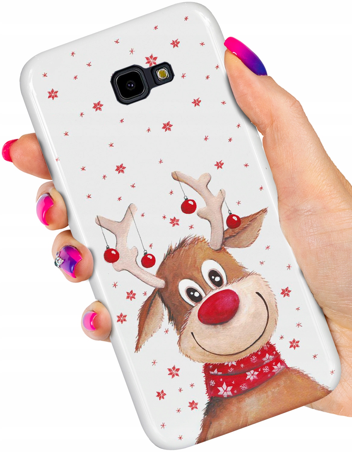 

Etui Świąteczne Szkło do Samsung Galaxy J4+ Plus