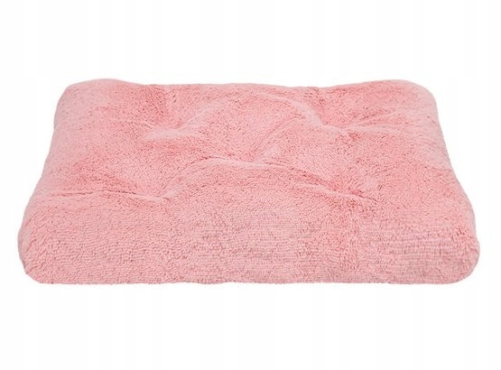Mimiko Pets Pelíšek Shaggy obdélníkové L 65x45 cm růžové