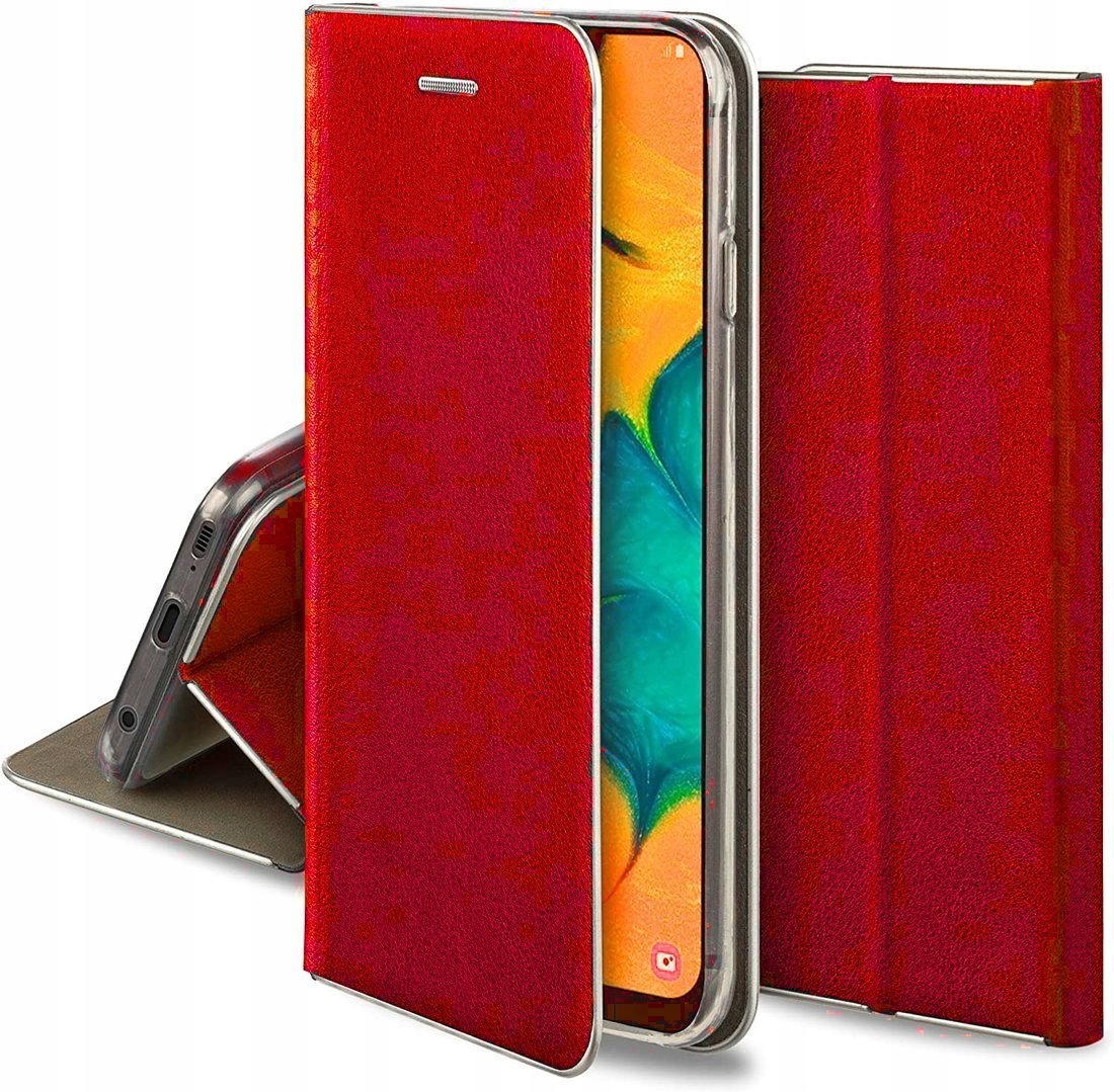 

Etui Skórzane Magnes Do Huawei Y5P +szkło