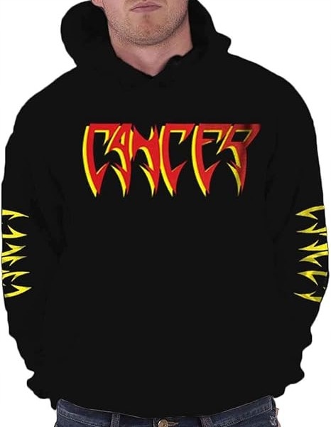 Cancer To The Gory death metal mikina s kapucí Kangur M