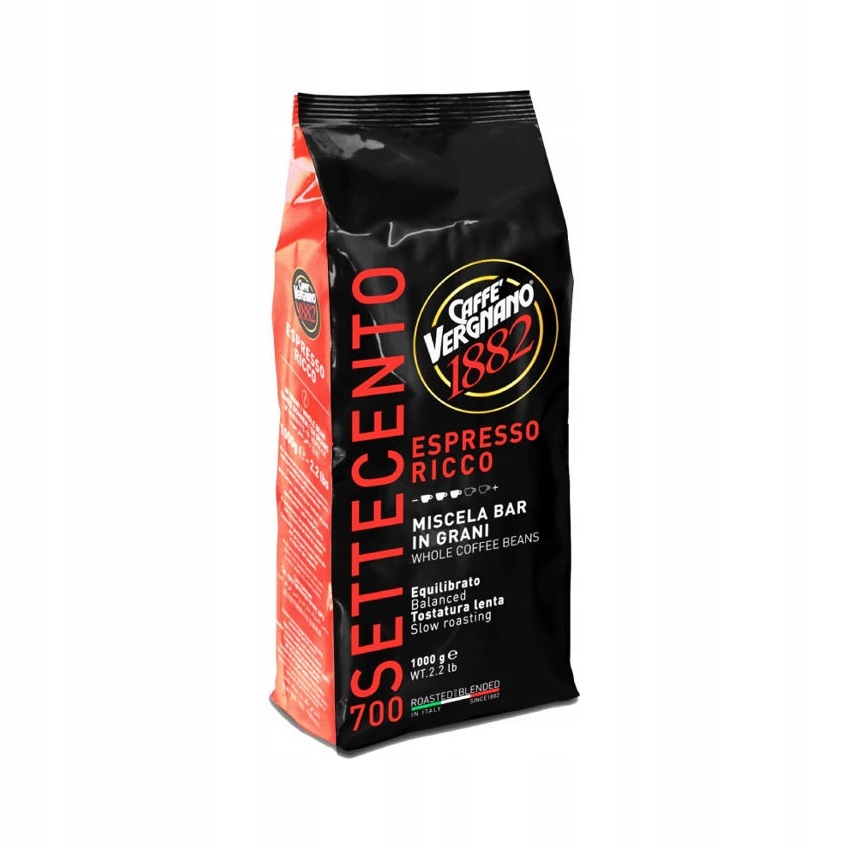 Kawa ziarnista mieszana Caffe Vergnano 700 Settecento Espresso Ricco 1000 g