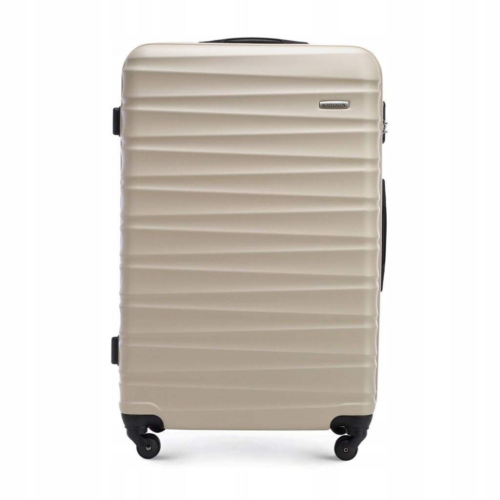 Walizka duża Wittchen Groove Line 56-3A-313-86 beżowa