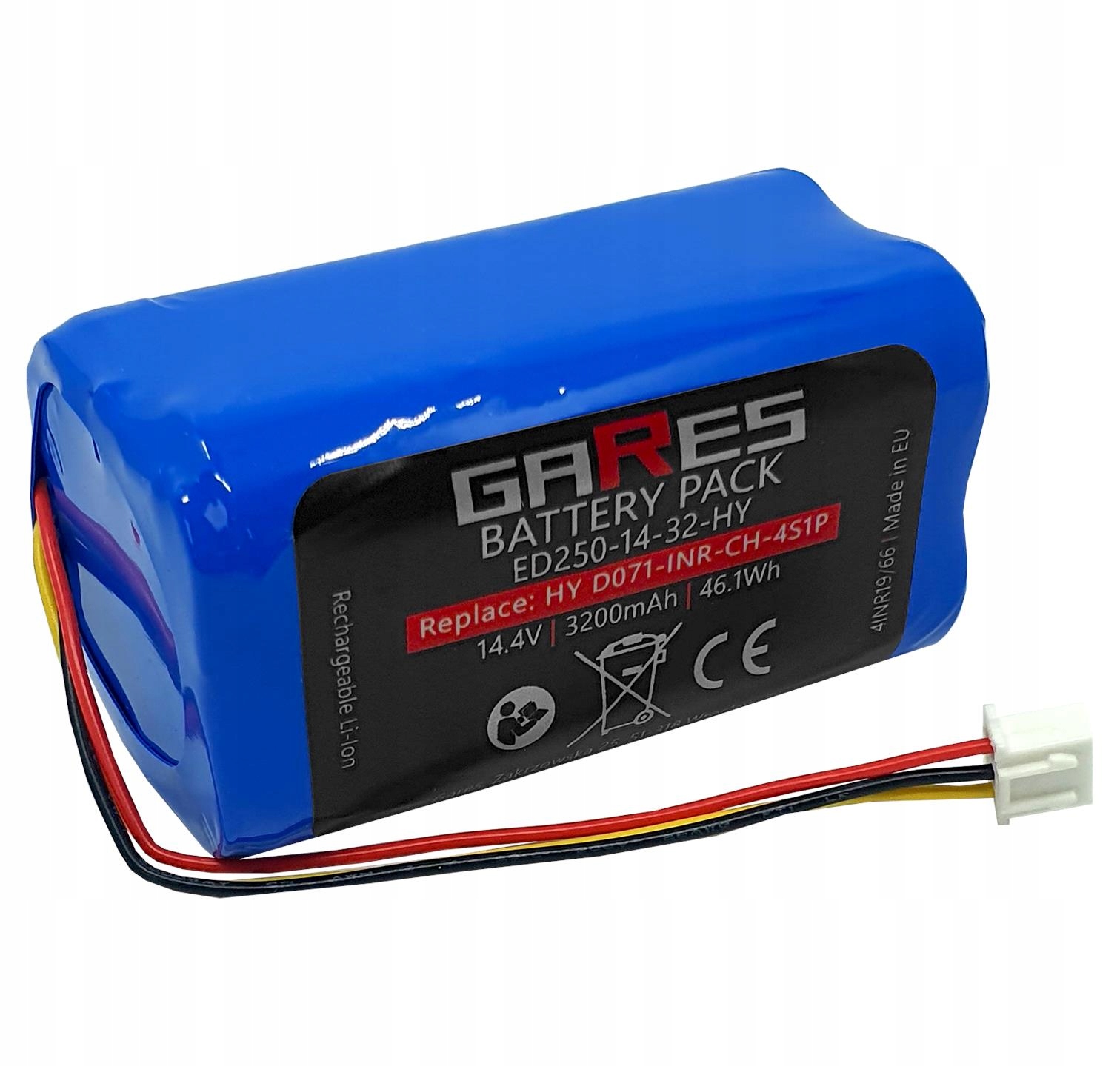 Akumulátor pro Blaupunkt D071-INR-CH-4S1P BPK-VCBB1X 3,2Ah 14,4V