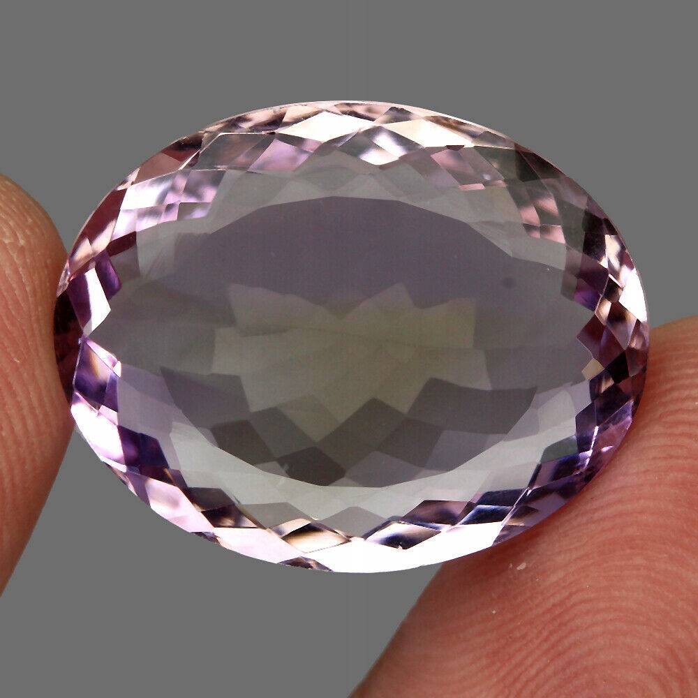 Přírodní kámen ametrin 24.74ct Vvs dvoubarevný