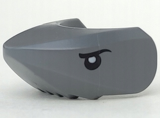 

Lego Dark Bluish Gray Shark Head 20512pb01 1szt