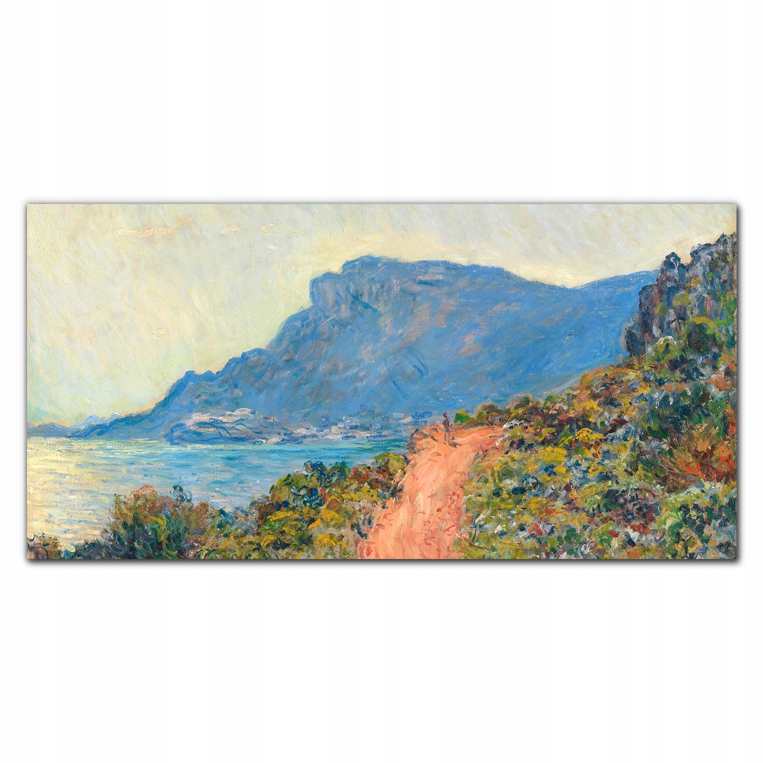 Obraz na plátne La Corniche near Monaco Monet 140x70