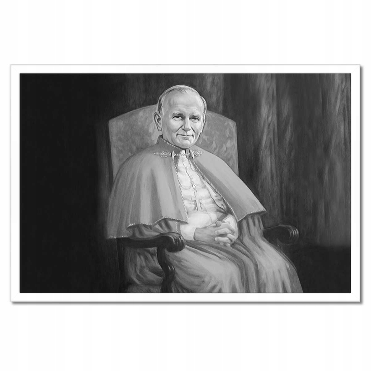 Plakáty v rámu 60x40 Papež Jan Pavel Druhý 2