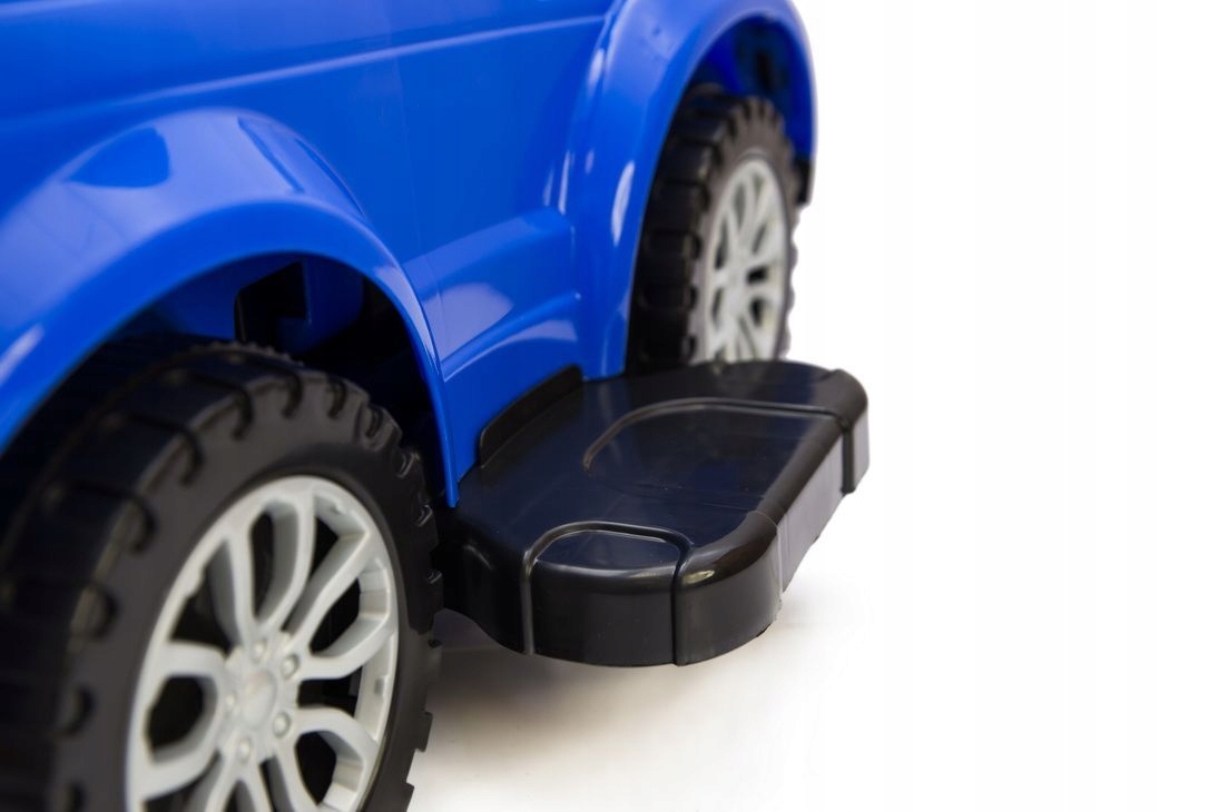 Jeździk odpychacz samochód 2w1 niebieski