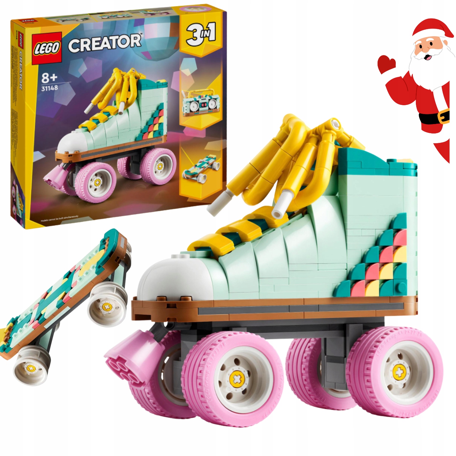 Klocki Lego Creator 31148 Wrotka W Stylu Retro Deska Głośnik Dla Dzieci