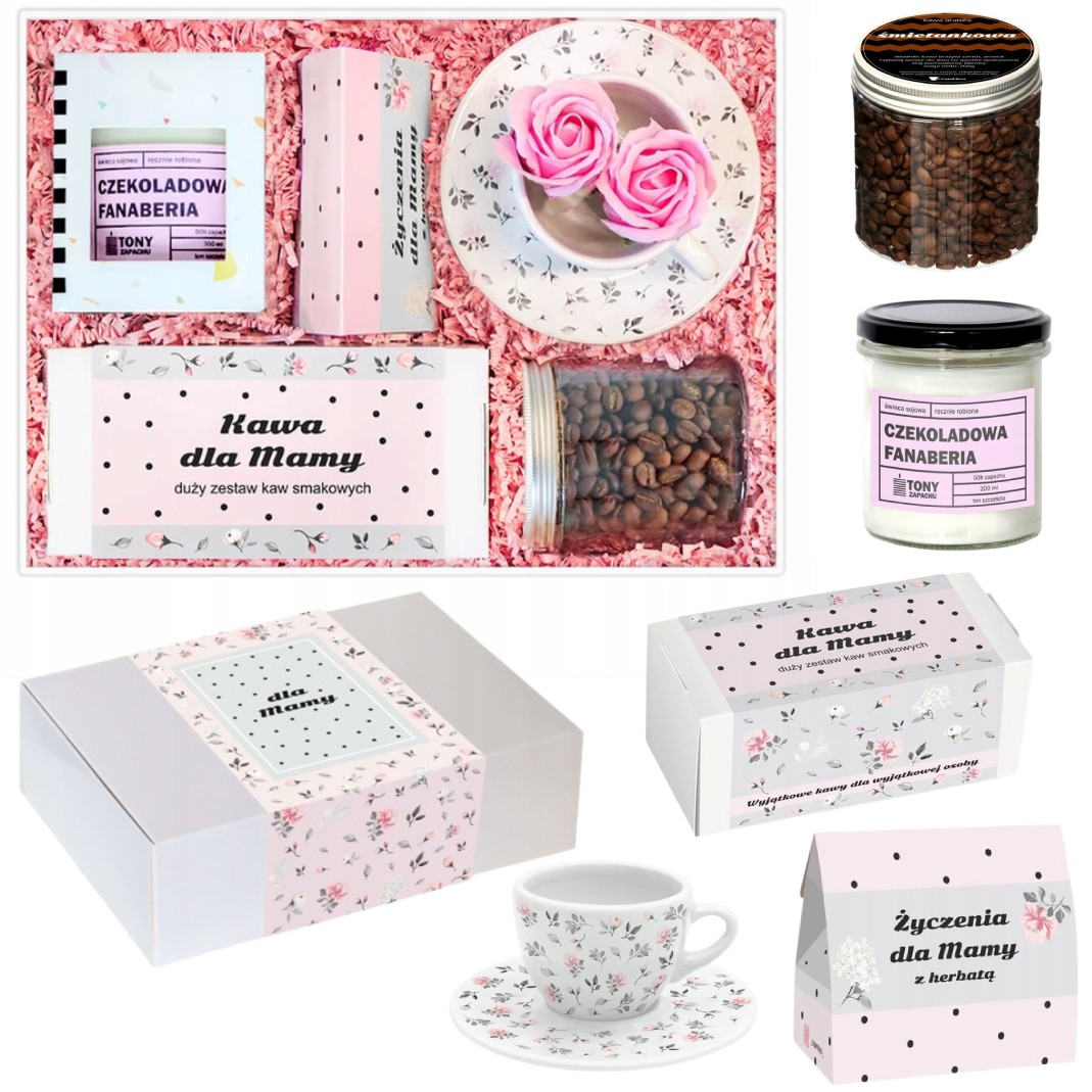 Duży Box Prezentowy Upominkowy Dla Mamy Teściowej Na 40 50 60 70 Urodziny
