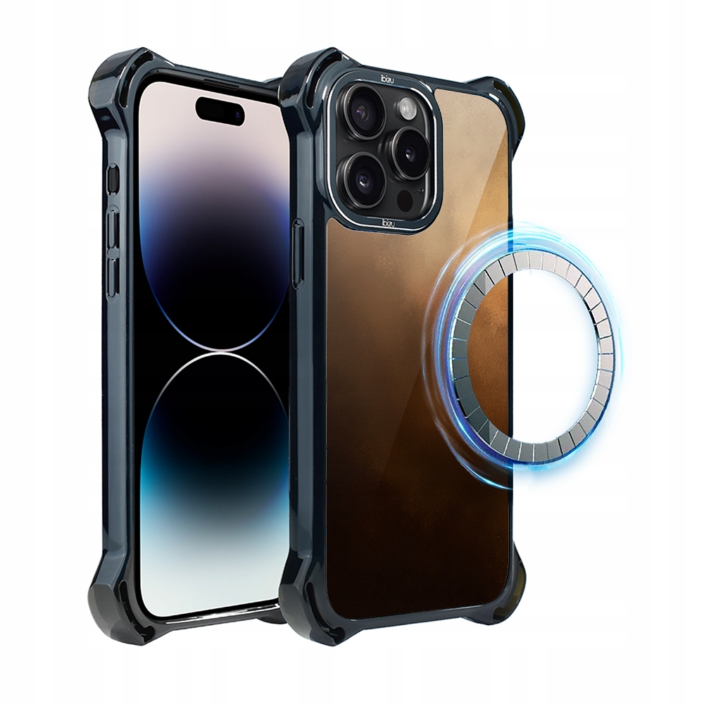 Pouzdro Ibizu DropGuard Ultra s MagSafe na iPhone 14 Pro, barva Pouštní bouře