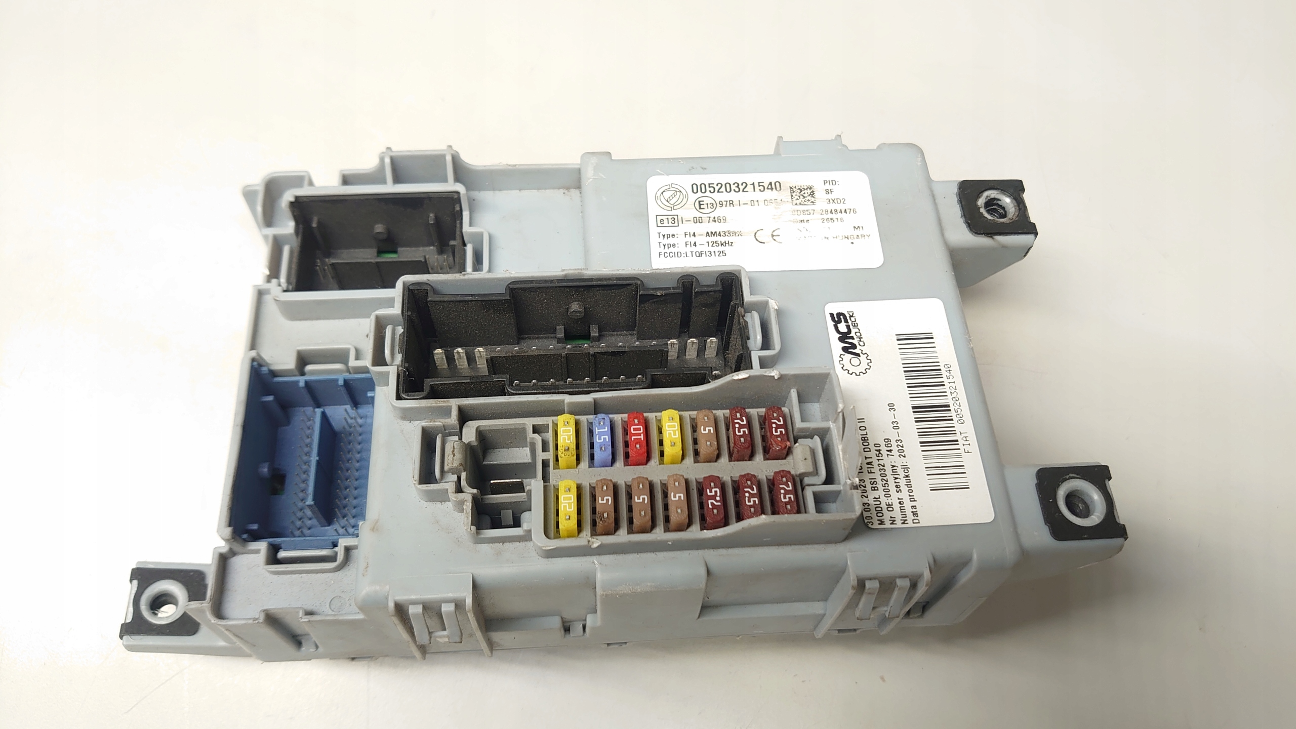 MODUŁ BSI FIAT DOBLO II 00520321540