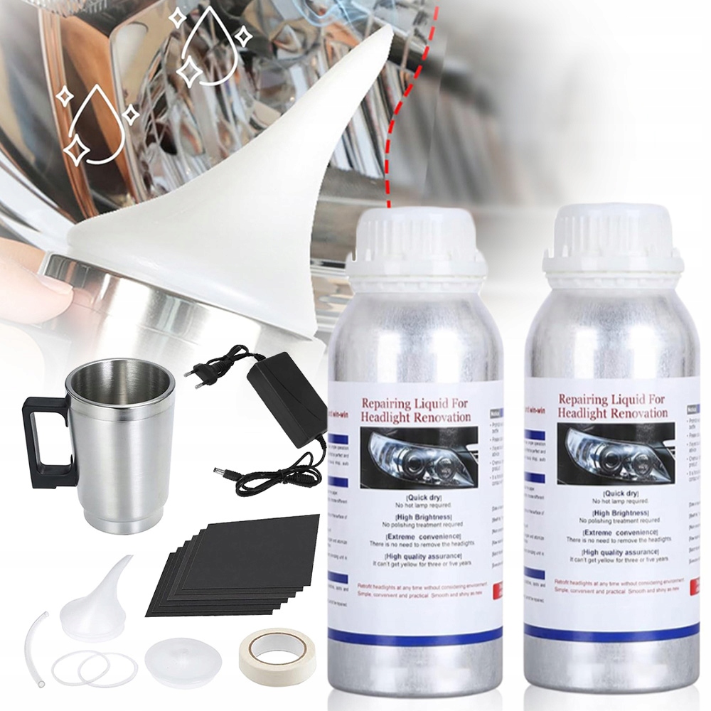 Sada Pro Renovaci Lamp, Konvice Tekutina