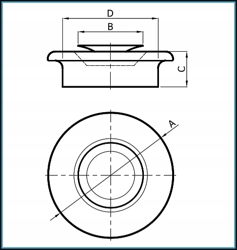 Anemostat okrągły wywiewny fi 100 biały Kod producenta ASW100-ML