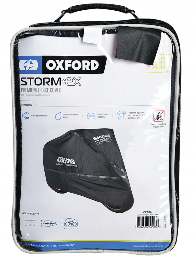 POKROWIEC NA ROWER OXFORD STORMEX E BIKE EAN 5030009345333